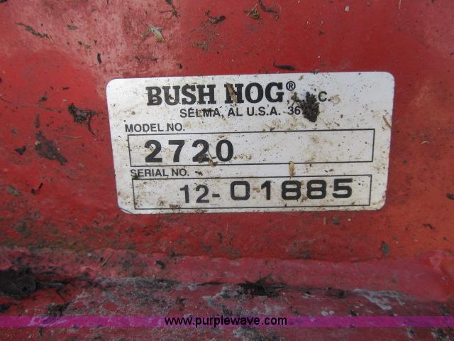 image for item F4971 Bush Hog 2720 rotary mower