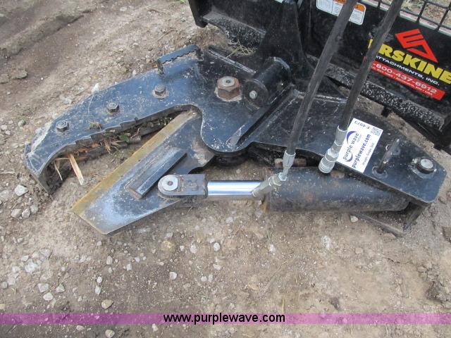 image for item F4973 Erskine tree shear skid steer attachment