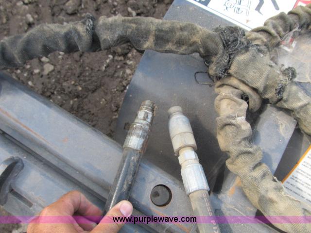 image for item F4975 Bradco 625 trencher skid steer attachment