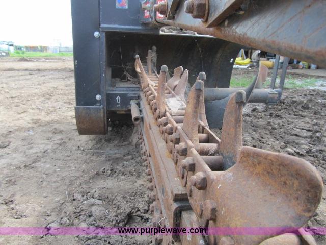 image for item F4975 Bradco 625 trencher skid steer attachment