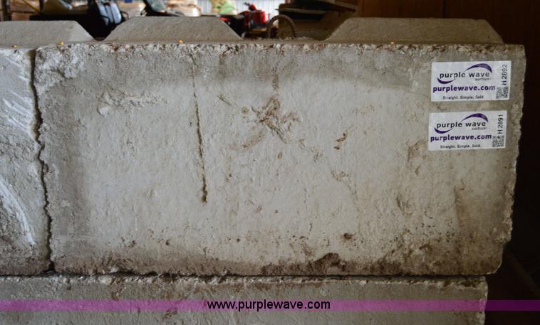 image for item H2892 (24) 4' x 2' x 2' concrete ecology blocks