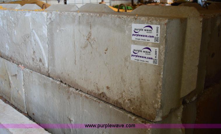 image for item H2892 (24) 4' x 2' x 2' concrete ecology blocks
