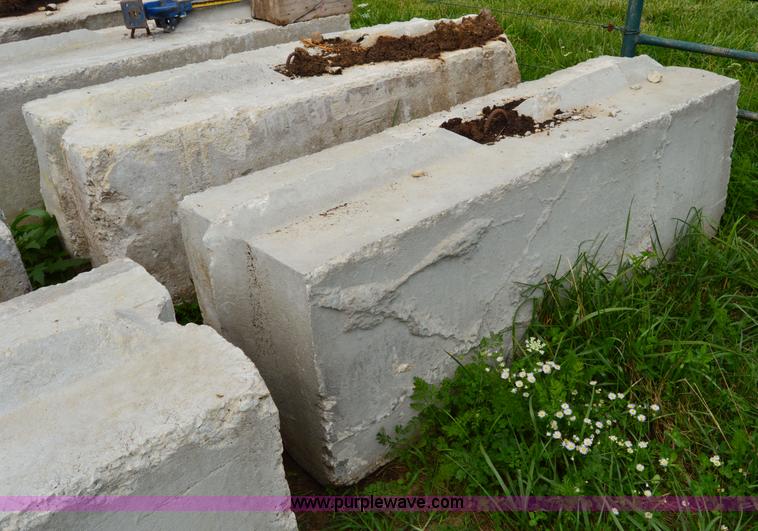 image for item H2893 (12) 6' x 2' x 2' concrete ecology blocks
