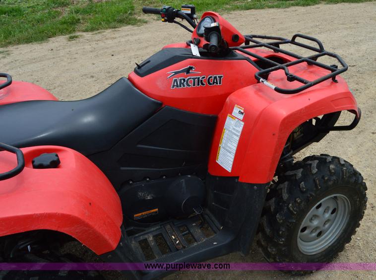 image for item H2916 2010 Arctic Cat 700H ATV