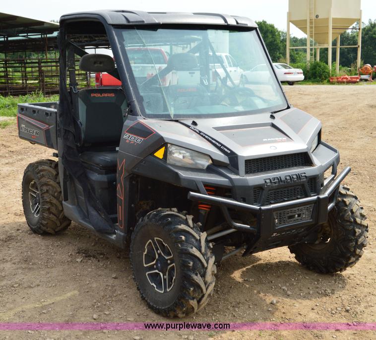 image for item H2918 2014 Polaris Ranger XP Side by Side Limited Edition ATV