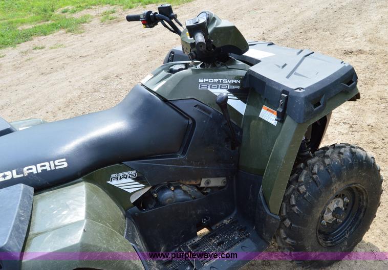 image for item H2919 2013 Polaris Sportsman 800 ATV
