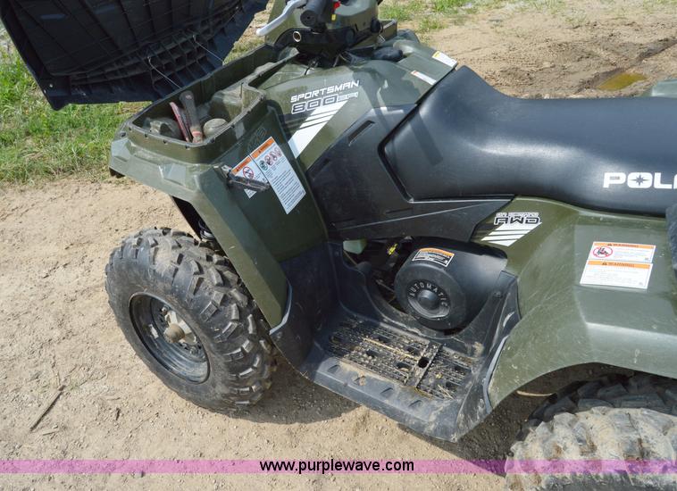 image for item H2919 2013 Polaris Sportsman 800 ATV
