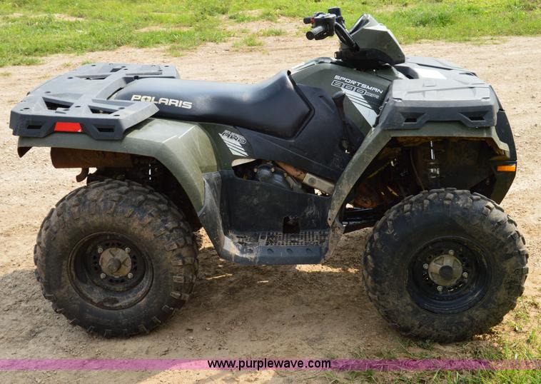 image for item H2920 2013 Polaris Sportsman 800 ATV