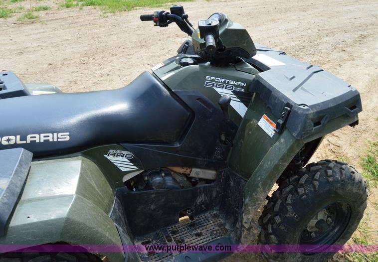 image for item H2920 2013 Polaris Sportsman 800 ATV