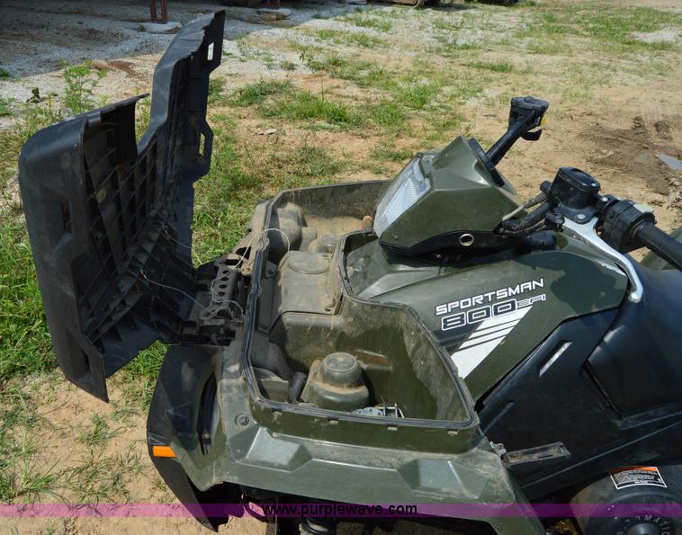 image for item H2920 2013 Polaris Sportsman 800 ATV