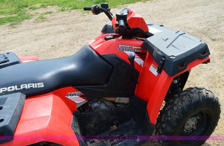image for item H2921 2013 Polaris Sportsman 800 ATV