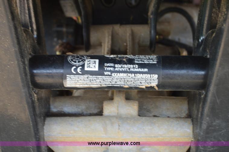 image for item H2921 2013 Polaris Sportsman 800 ATV