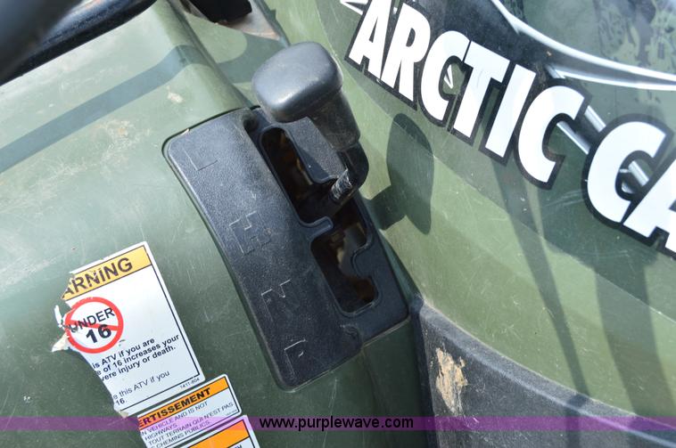 image for item H2922 2011 Artic Cat 700 ATV