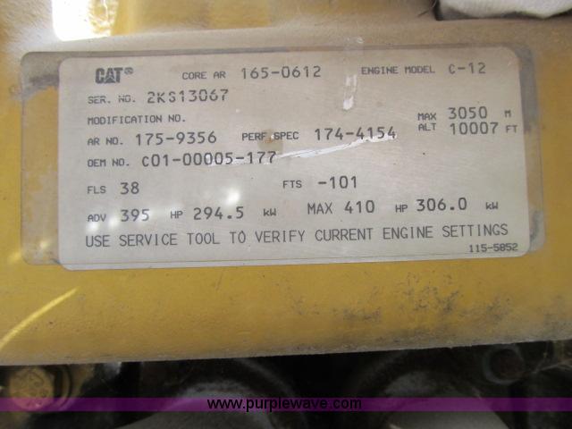 image for item I9534 2000 Sterling A9500 semi truck