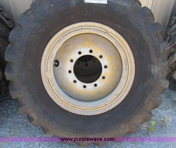 image for item AC9377 (2) 14.00-24 tires and wheels