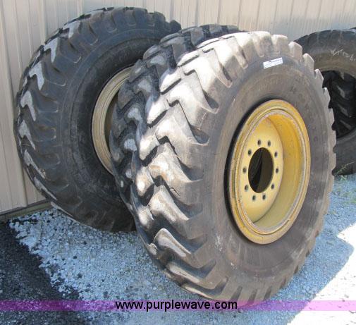 image for item AC9379 (3) Michelin 14.00-24 tires and wheels