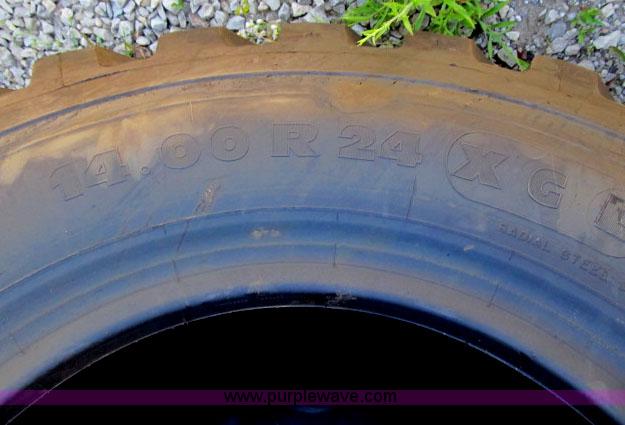 image for item AC9383 (2) Michelin 14.00-24 tires