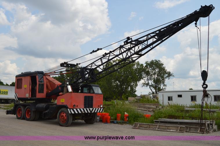 image for item AC9388 1955 Northwest mobile crane
