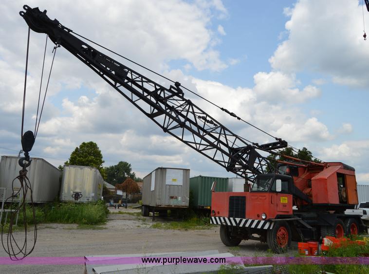 image for item AC9388 1955 Northwest mobile crane