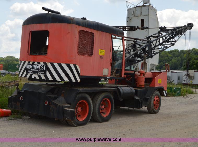image for item AC9388 1955 Northwest mobile crane