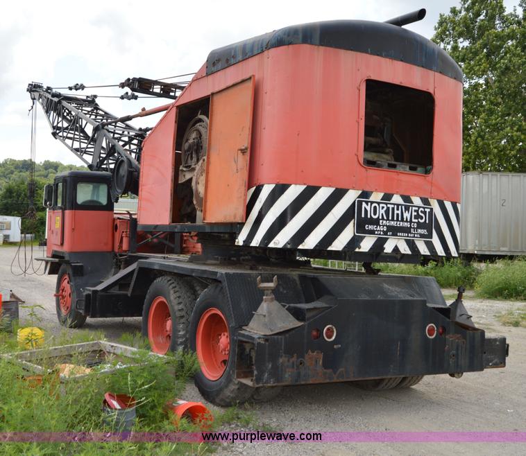 image for item AC9388 1955 Northwest mobile crane
