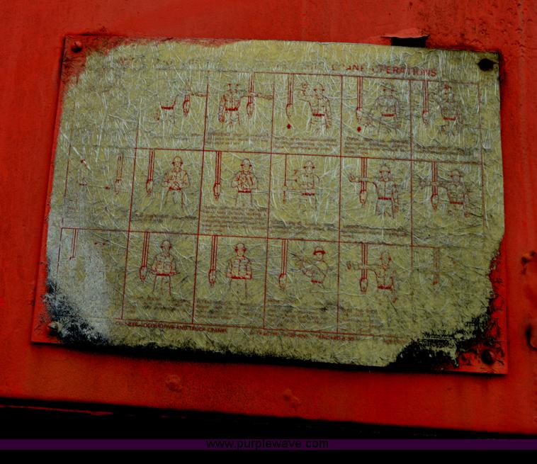 image for item AC9388 1955 Northwest mobile crane