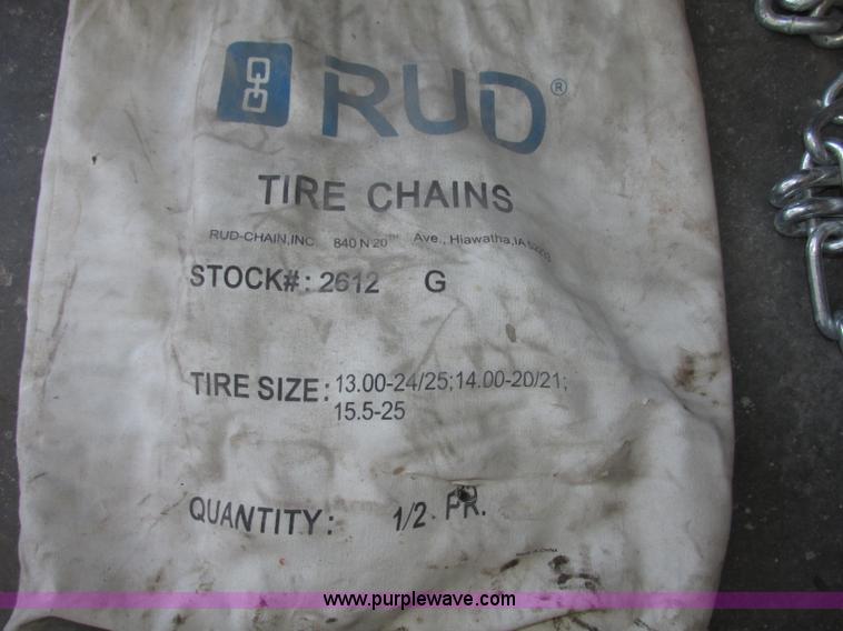 image for item AE9297 (2) Rud tire chains