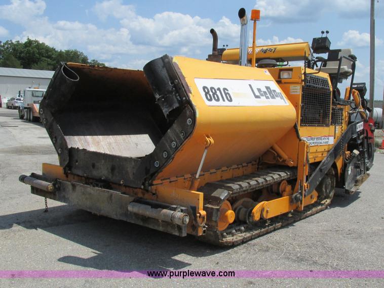 image for item AN9013 2007 LeeBoy L8816T paver