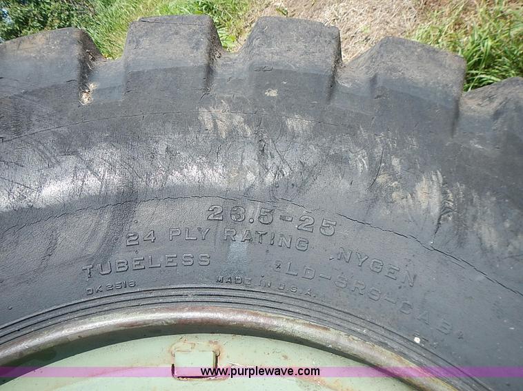 image for item BA9175 (4) General 23.5-25 tires and wheels