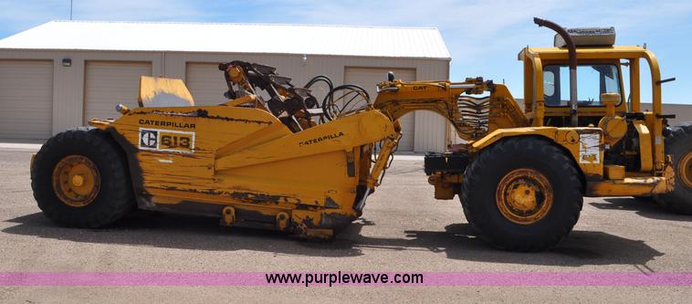 image for item F2034 1976 Caterpillar 613 elevating scraper