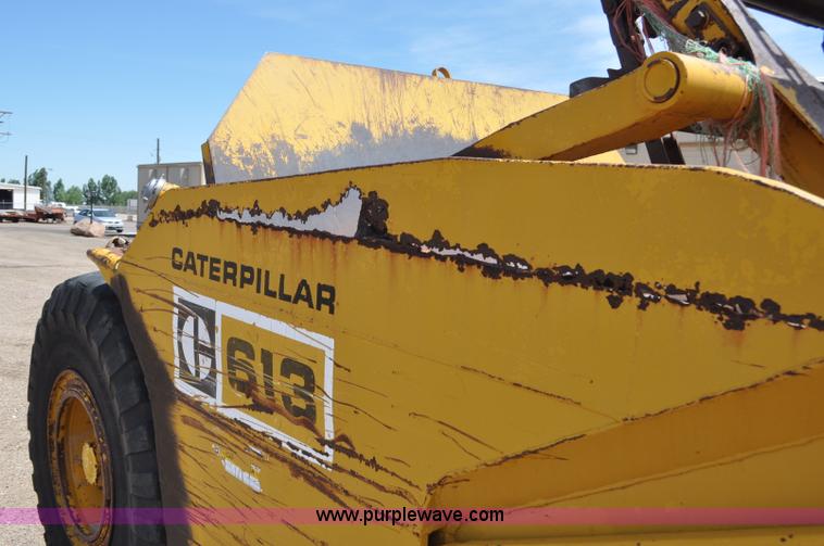 image for item F2034 1976 Caterpillar 613 elevating scraper