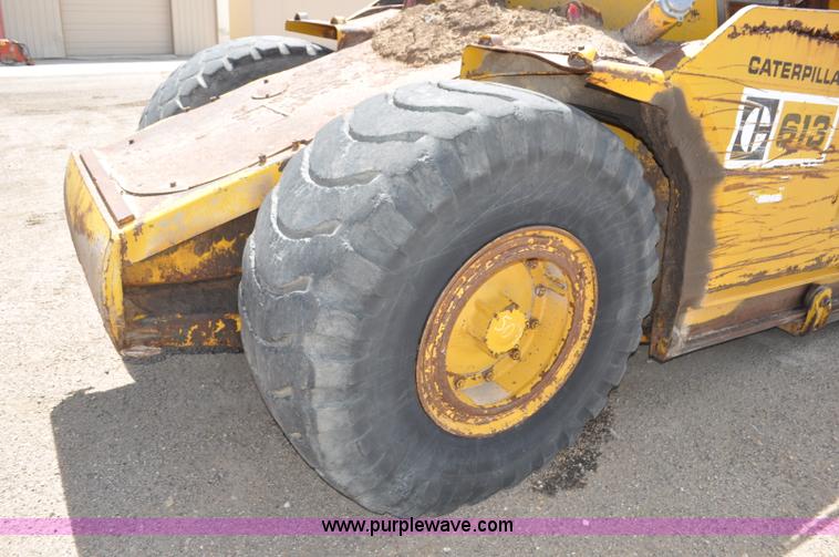 image for item F2034 1976 Caterpillar 613 elevating scraper