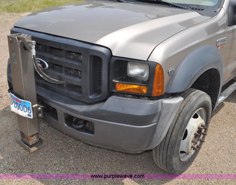 image for item F2040 2007 Ford F550 Super Duty XL utility truck with core drill