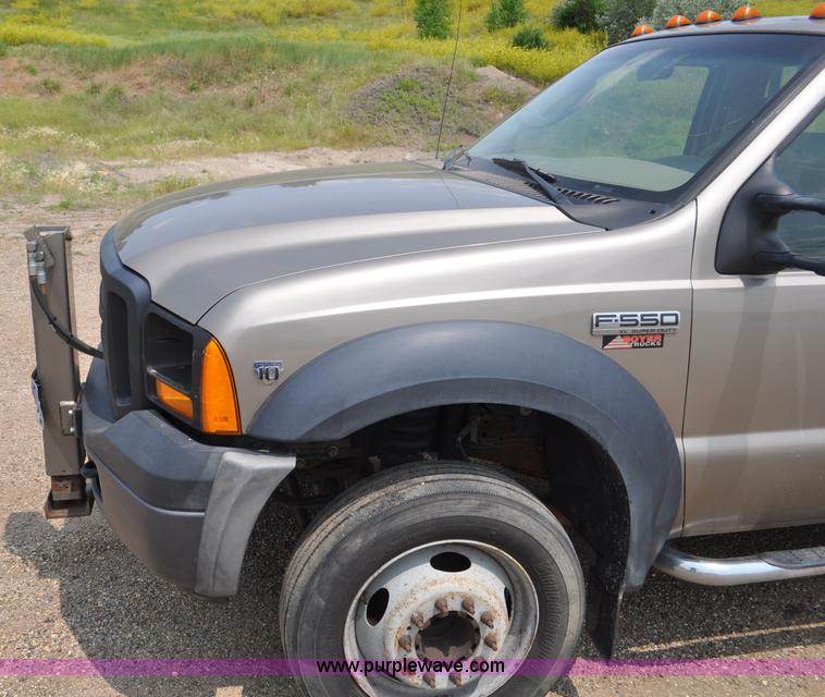 image for item F2040 2007 Ford F550 Super Duty XL utility truck with core drill