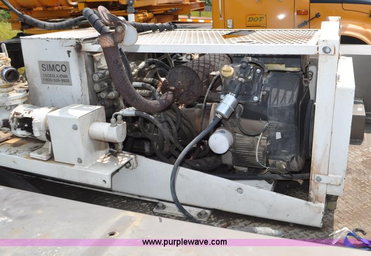 image for item F2040 2007 Ford F550 Super Duty XL utility truck with core drill