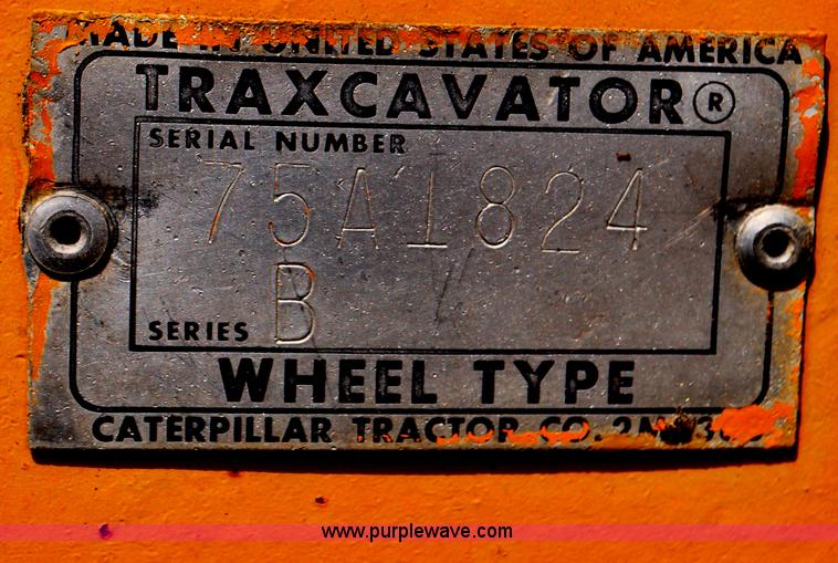 image for item F2045 1965 Caterpillar 966B articulated wheel loader