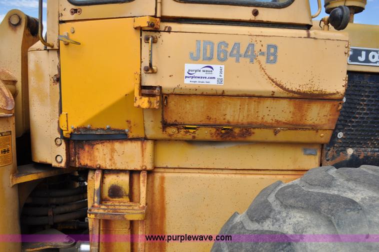 image for item F2047 John Deere 644B wheel loader