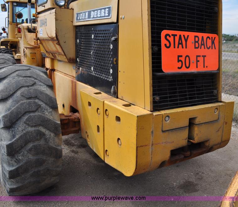 image for item F2047 John Deere 644B wheel loader