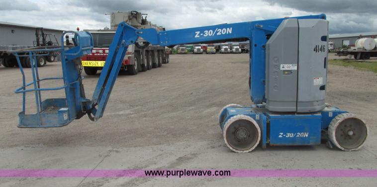 image for item F7459 2008 Genie Z30/20N boom lift