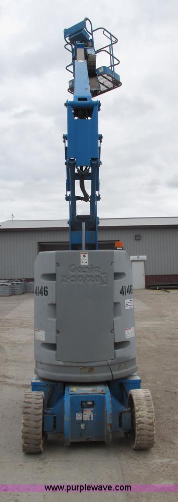 image for item F7459 2008 Genie Z30/20N boom lift