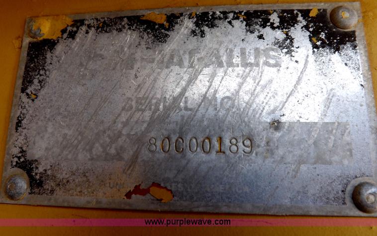 image for item H1784 Fiat-Allis FR20 wheel loader