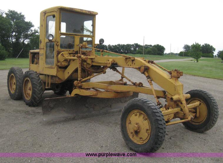 image for item H5323 Caterpillar 212 motor grader