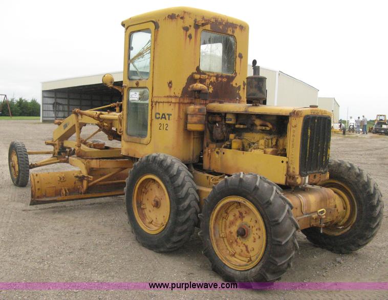 image for item H5323 Caterpillar 212 motor grader