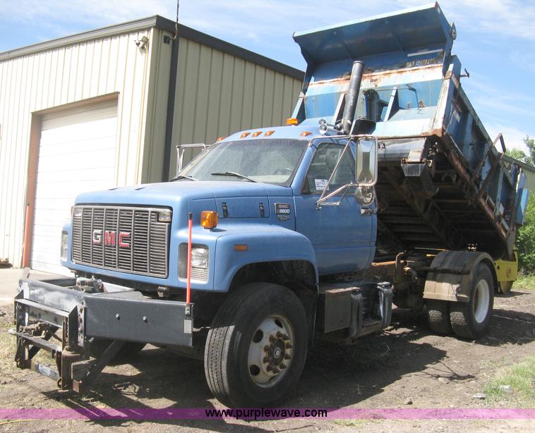 image for item H5333 1999 GMC C8500 dump truck