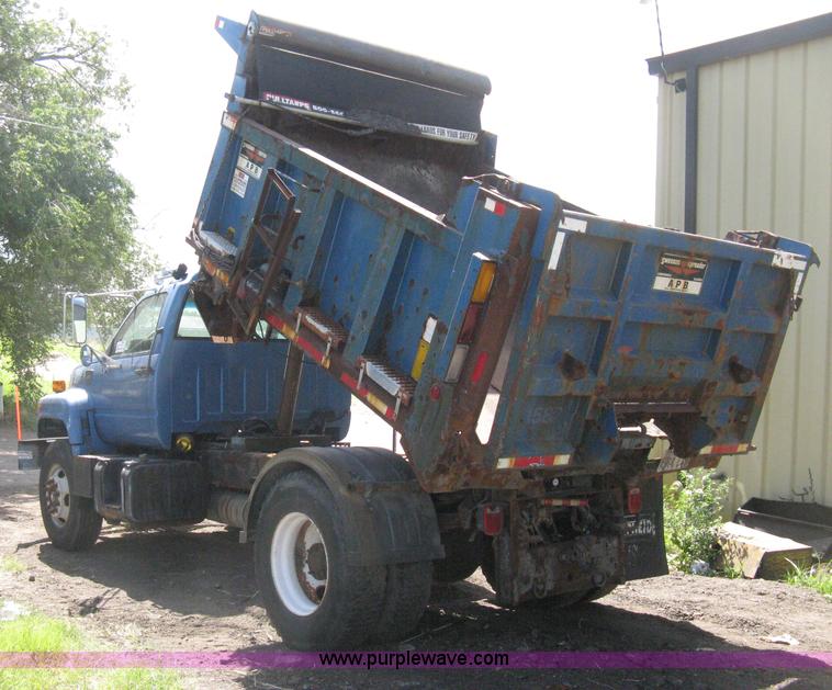 image for item H5333 1999 GMC C8500 dump truck