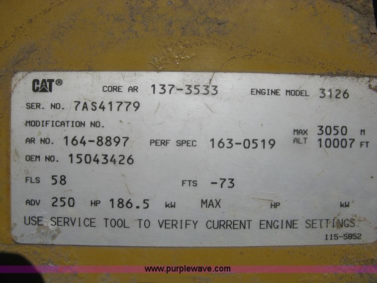 image for item H5333 1999 GMC C8500 dump truck