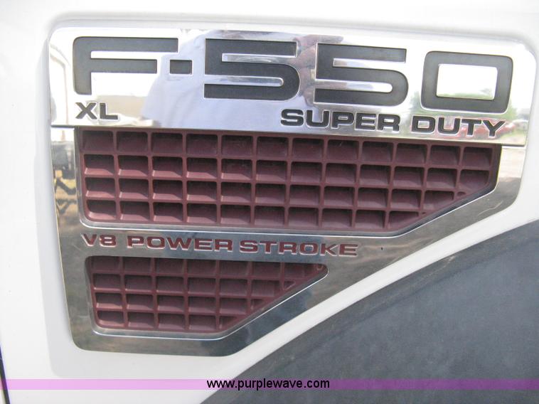 image for item H5334 2008 Ford F550 XL Super Duty flatbed truck