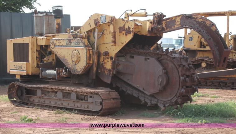 image for item H5634 1984 Vermeer T800B trencher