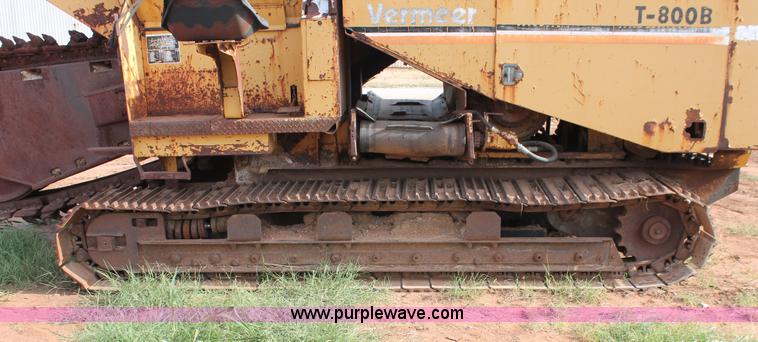 image for item H5634 1984 Vermeer T800B trencher
