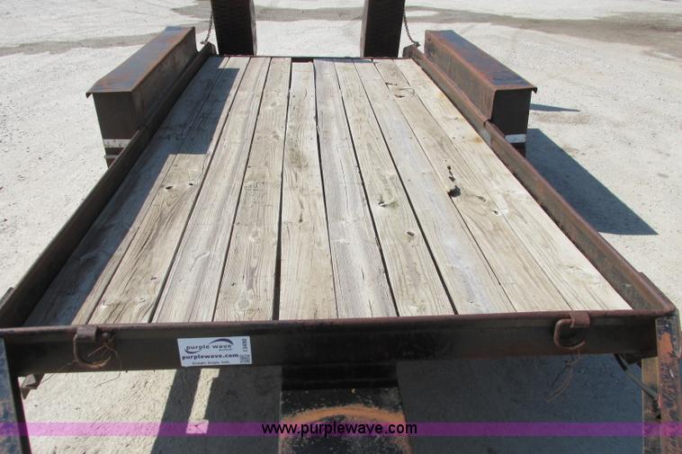 image for item I3490 1985 Belshe equipment trailer